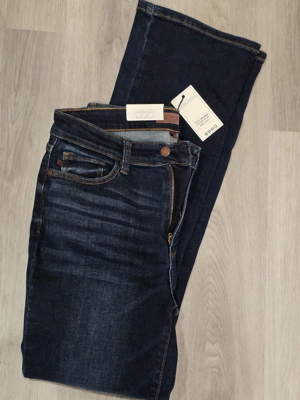 Judy Blue Dark Indigo Boot Cut Jeans